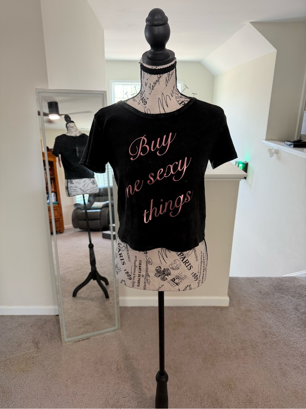 NWT Dolls Kill Generation Kiss SPENDING ACCOUNT Graphic Tee - Size L